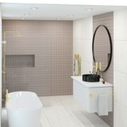 Oat Matt 75mm Mosaic | Surfaces gallery detail image