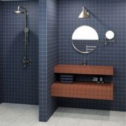 Brandy Matt 75mm Mosaic | Surfaces gallery detail image