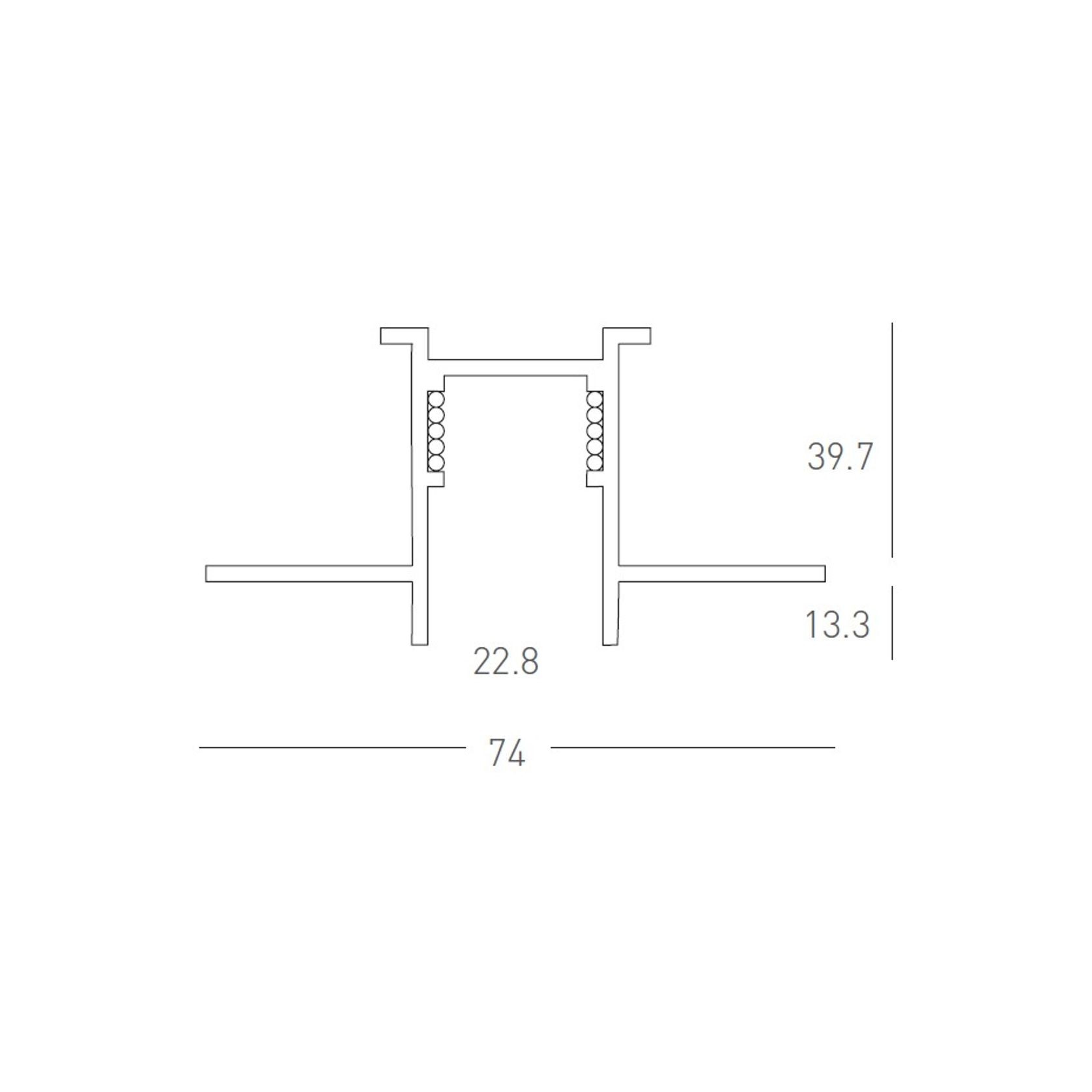 Inner Recessed Magnetic Track gallery detail image