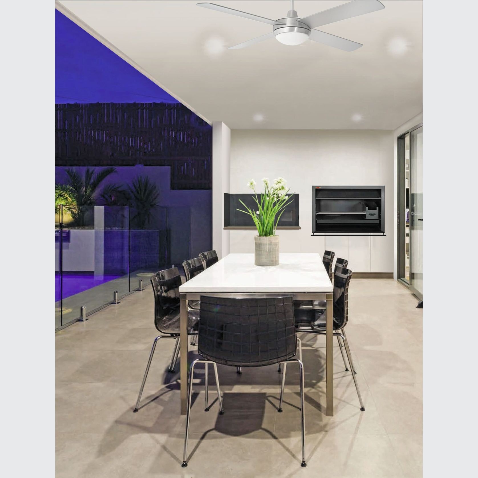 Built-in Outdoor Barbeque gallery detail image