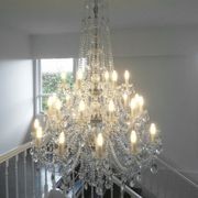 Isabelle 18 Light Tall Chandelier gallery detail image