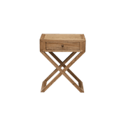 Italia Riviera Bedside with Cross Legs gallery detail image