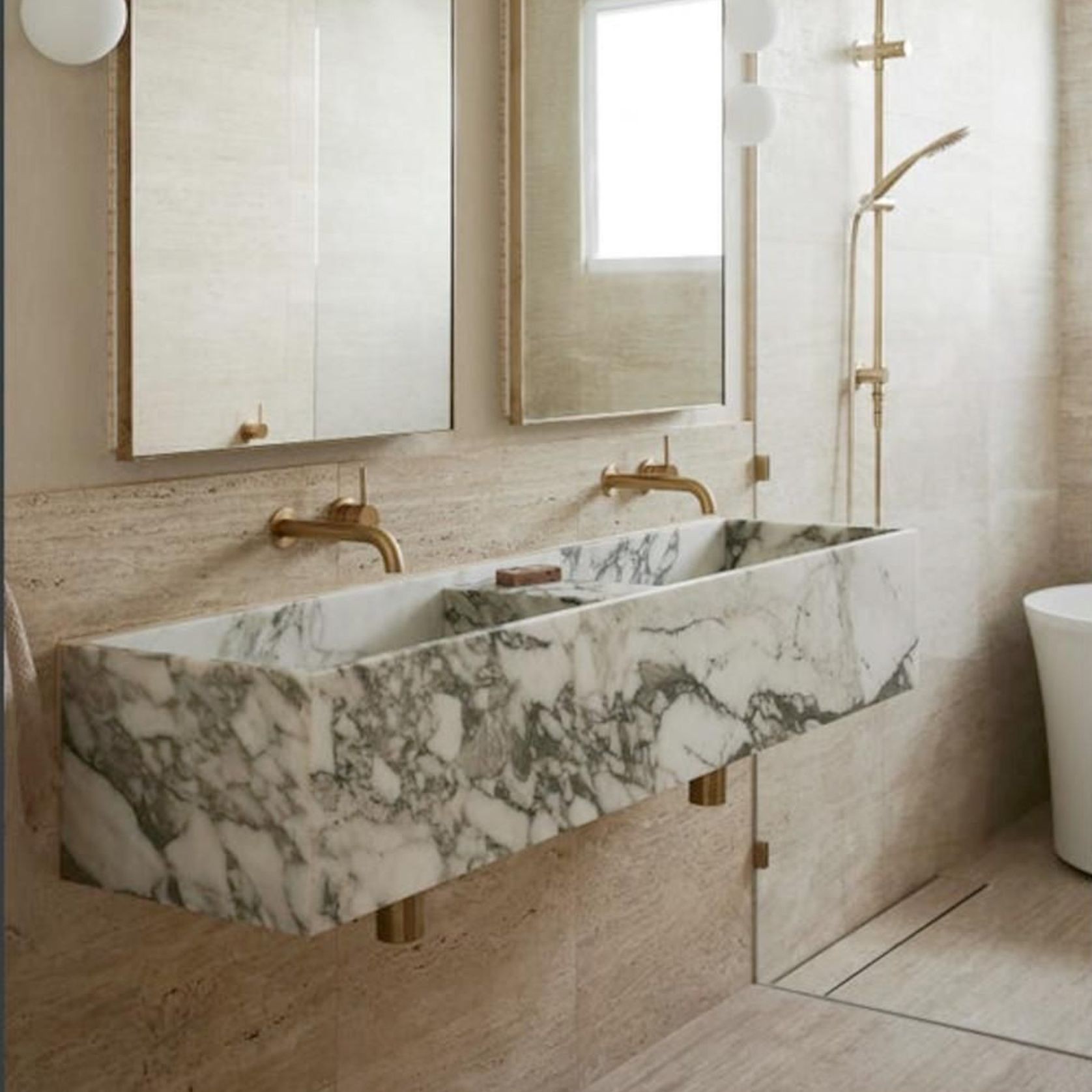 12mm Ivory Vein Cut Travertine Tiles - Honed & Unfilled gallery detail image