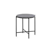 JADEN Side Table Small 45cm - Black & White gallery detail image