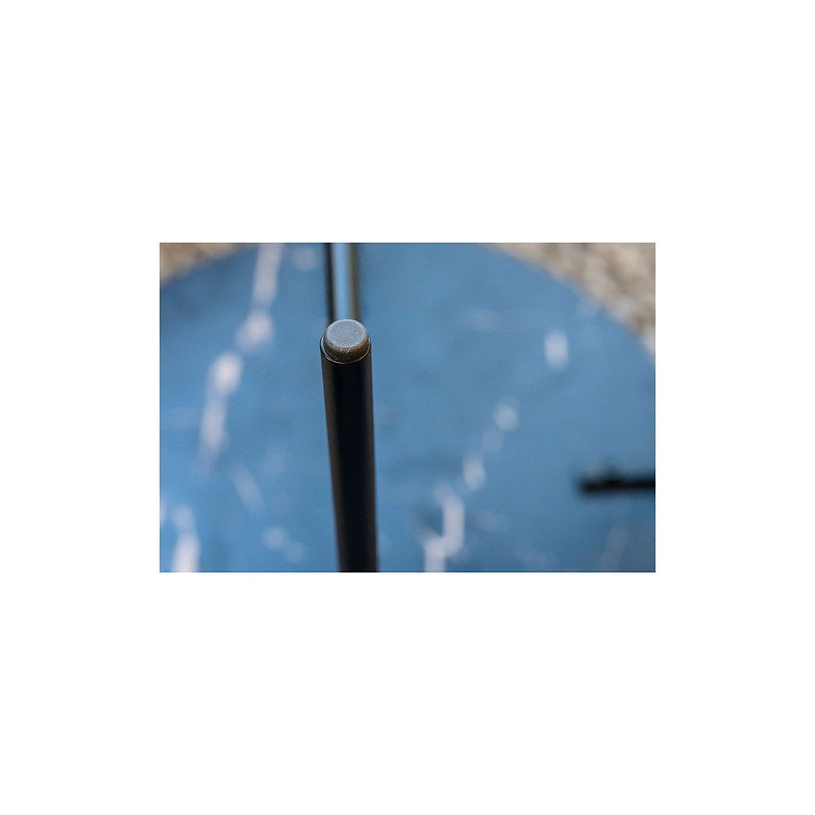 JADEN Side Table Large 60cm - Black & White gallery detail image