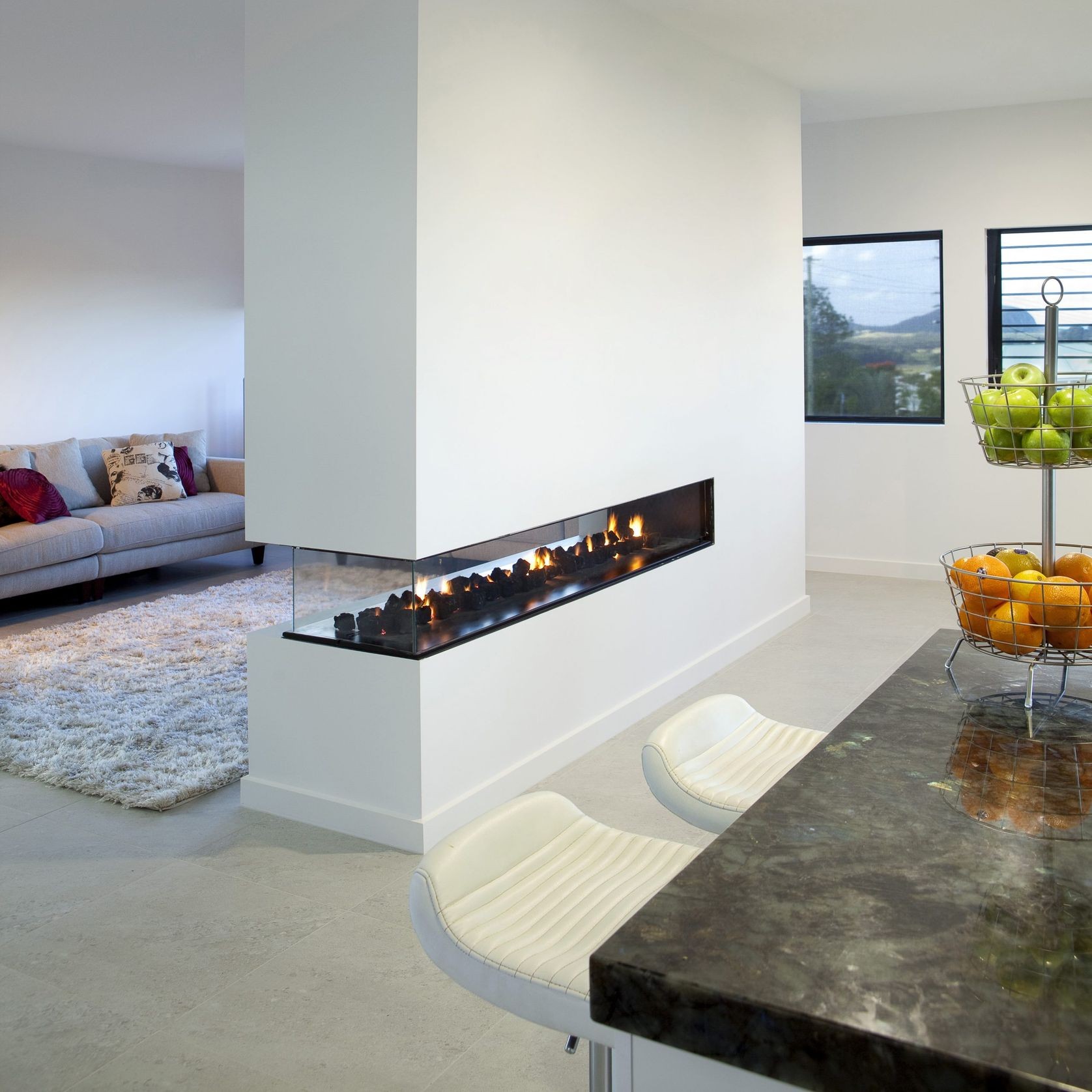 Jetmaster 3 x Sided Gas Fireplace 1500 gallery detail image