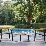 Butler Teak Side Table gallery detail image