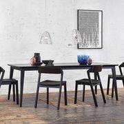 Merano Dining Chair - Black Stained - by TON gallery detail image