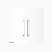 Arezzo Knurled Bar Handle - Double Fixing Post Only gallery detail image