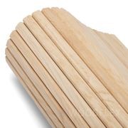WOODFLEX Flexible Wooden Slat Wall Panel - Oak Veneer - 3000mm x 600mm - Trapezium gallery detail image