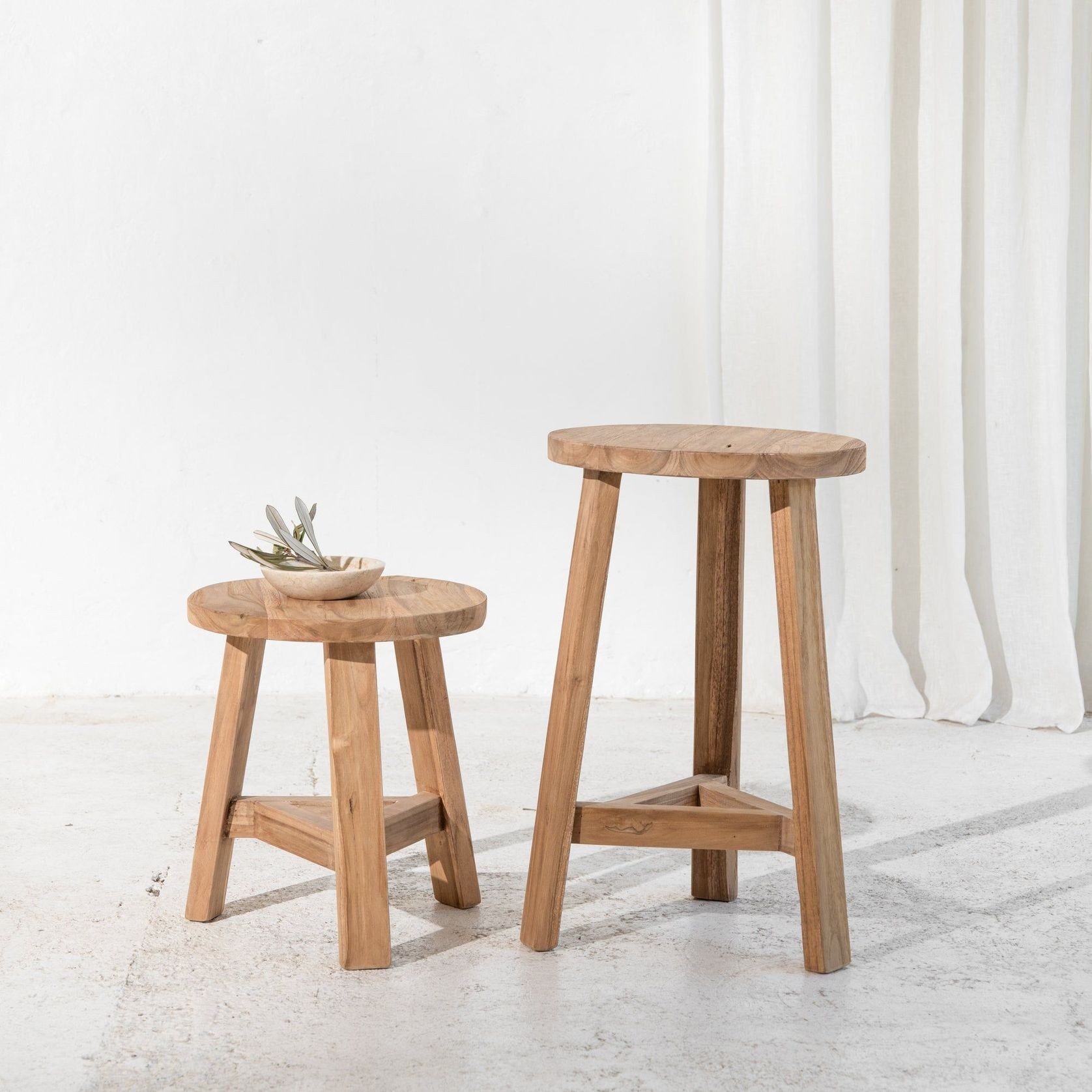 Kalo Round Stool gallery detail image