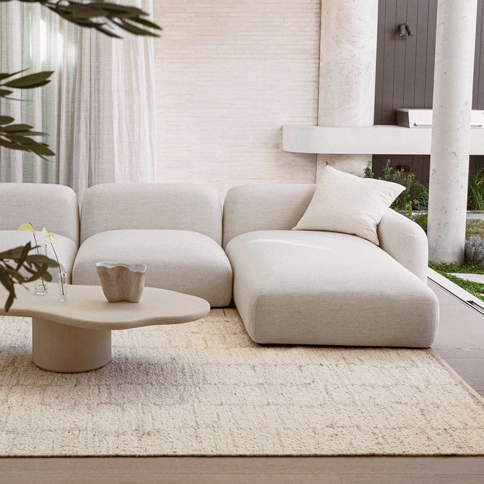 Kasbah Rug | Ivory/Beige gallery detail image