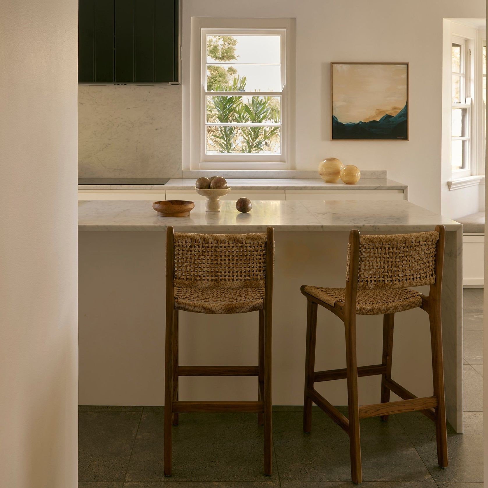 Khairi Barstool with Back gallery detail image
