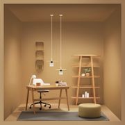 LAXMI Swivel Chair - White gallery detail image