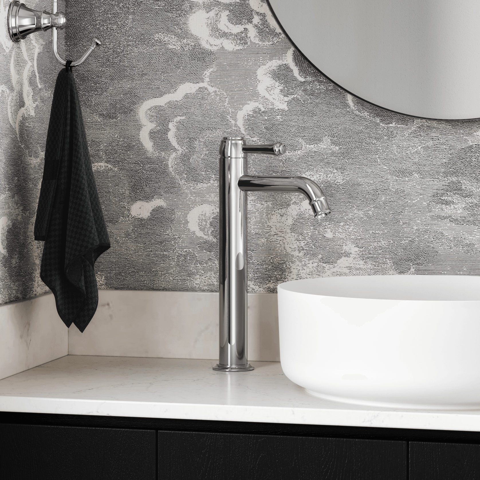 Kingsley Extended Basin Mixer - Chrome gallery detail image