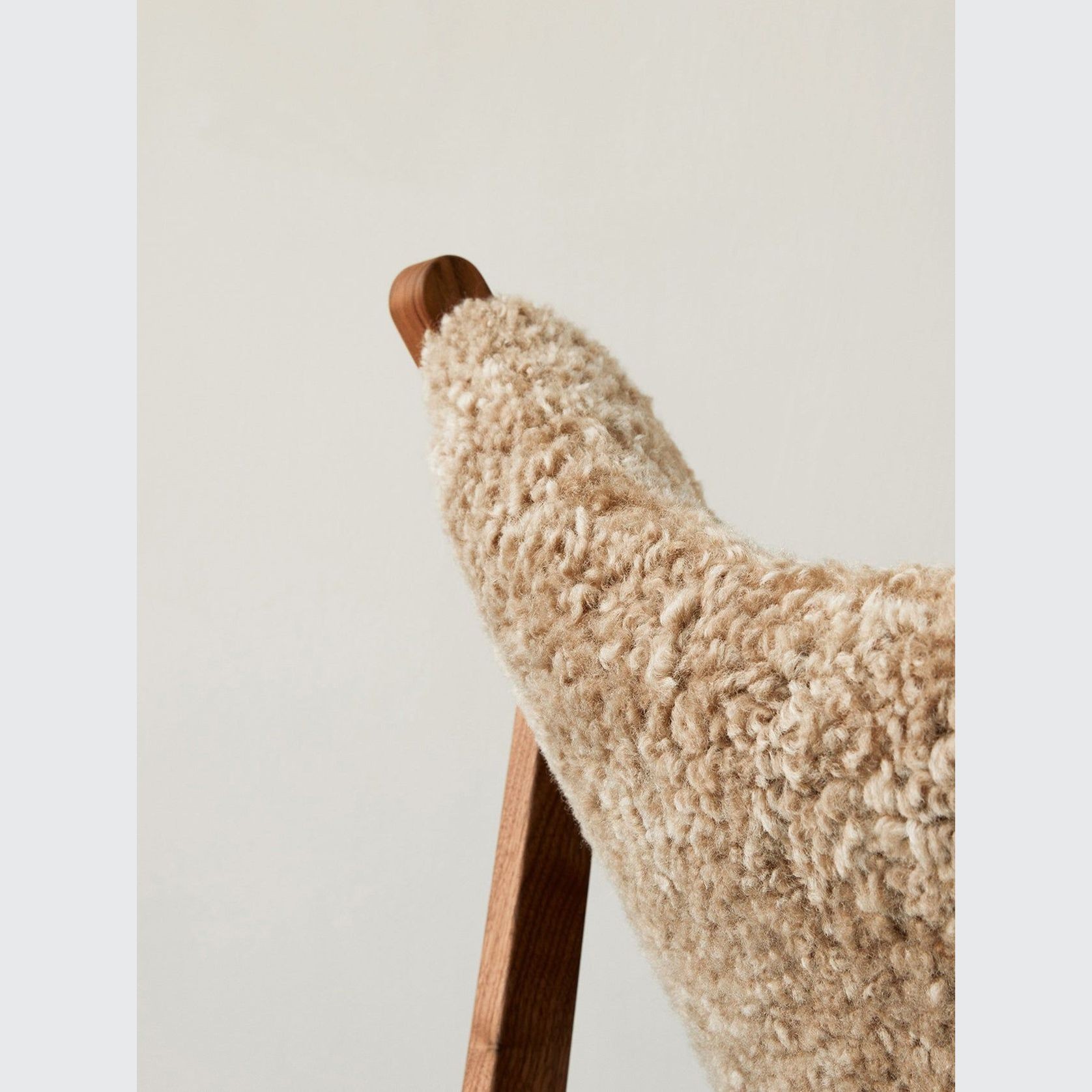 Audo CPH Knitting Lounge Chair, Sheepskin gallery detail image