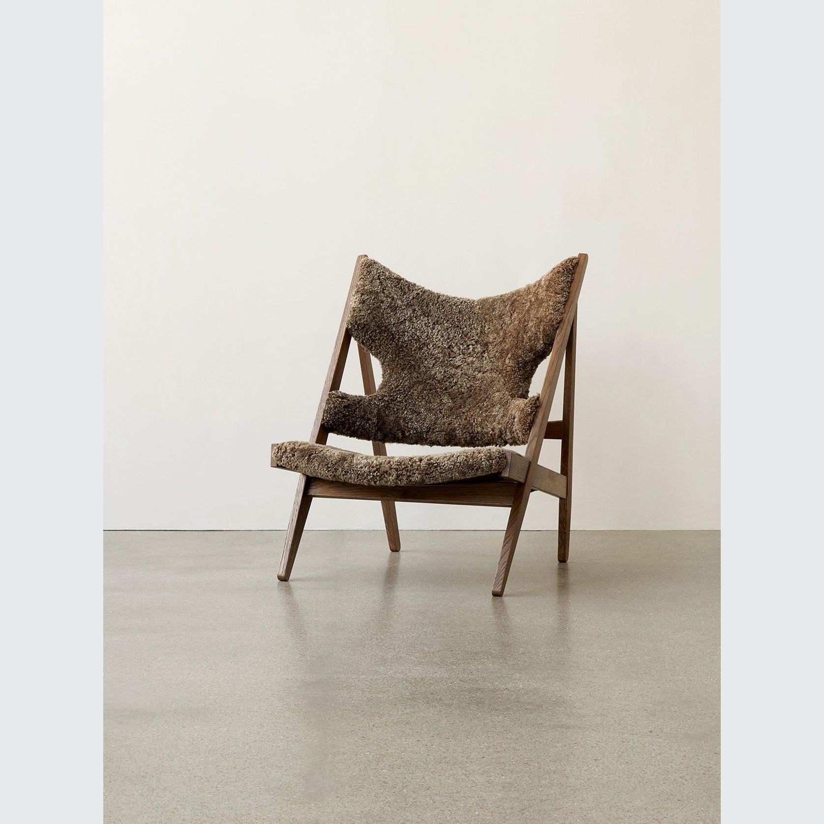 Audo CPH Knitting Lounge Chair, Sheepskin gallery detail image