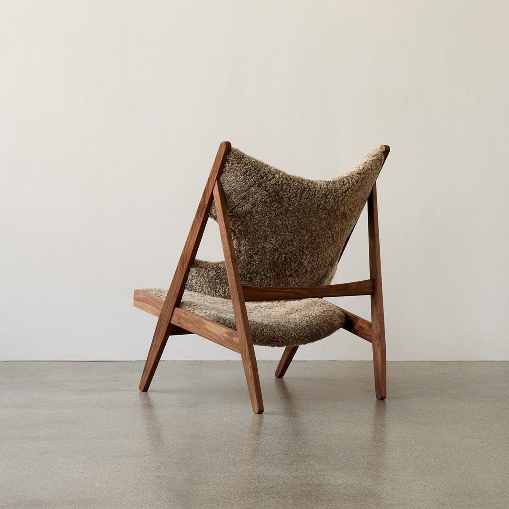 Audo CPH Knitting Lounge Chair, Sheepskin gallery detail image