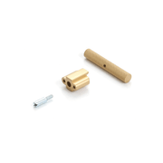 Arezzo Knurled Bar Handle - Double Fixing Post Only gallery detail image