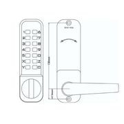 Carbine NK2000 Mechanical Digital Door Lock Fire Rated Satin Chrome NK2000SC gallery detail image