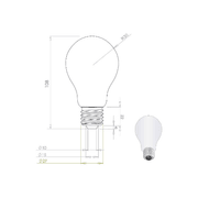 LED Filament Bulb A60 gallery detail image