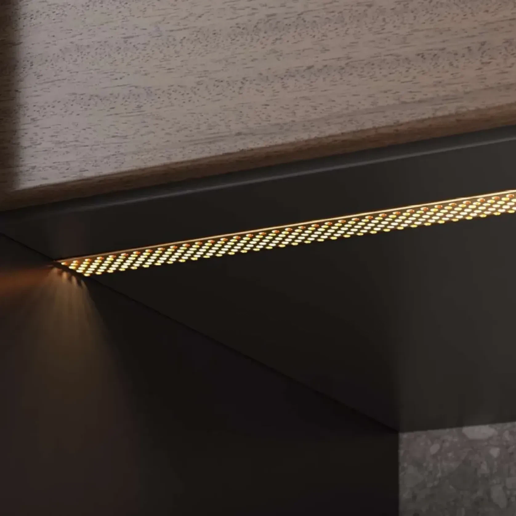 Micro-Perforated Aluminium LED Channel R1 Wind System gallery detail image