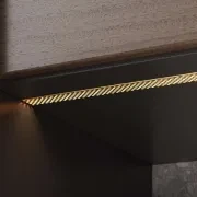 Micro-Perforated Aluminium LED Channel R1 Wind System gallery detail image