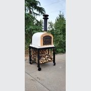 Lisboa Premium Brick Arch Wood Fired Pizza Oven gallery detail image