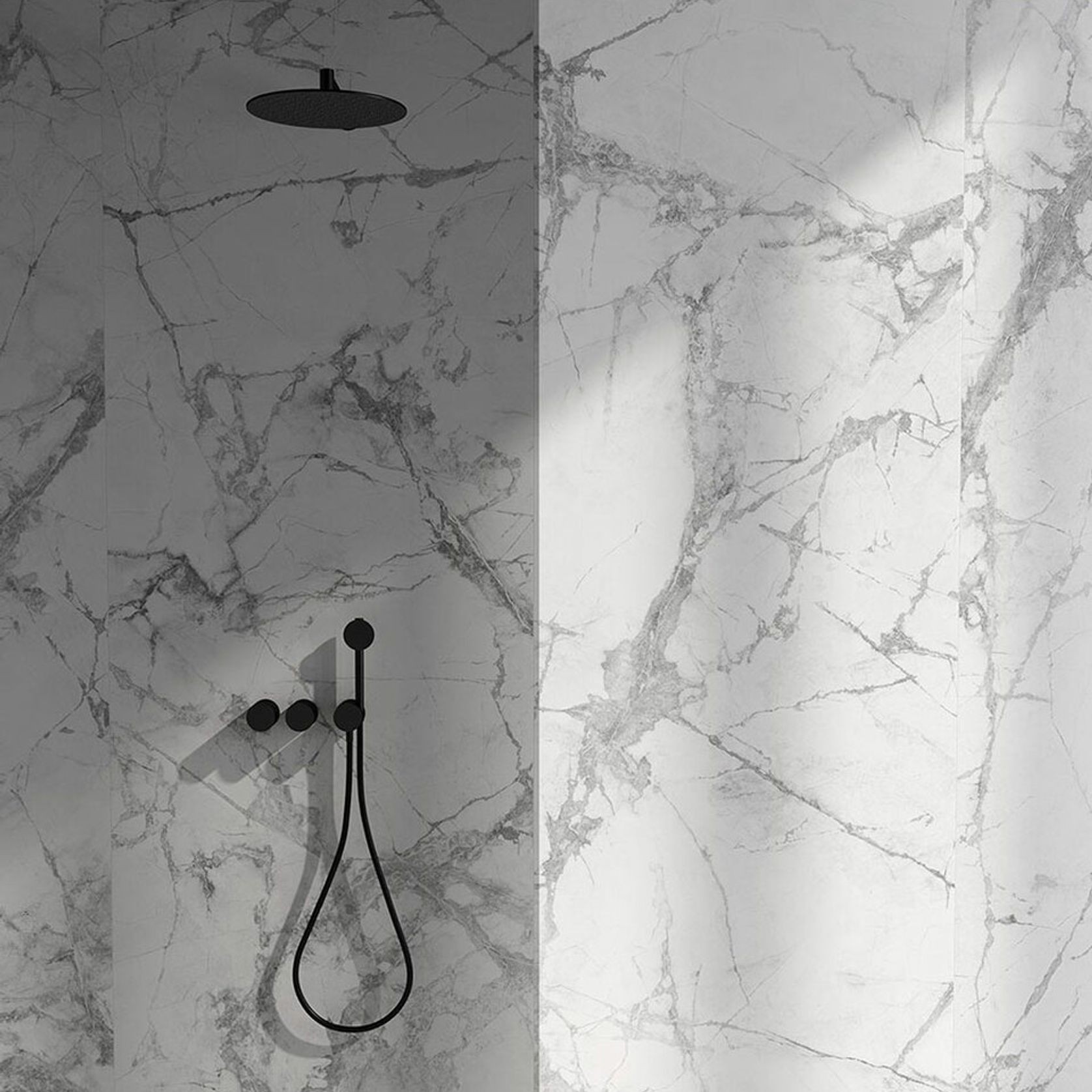 Ductile Blanc Invisible Marble Tile gallery detail image