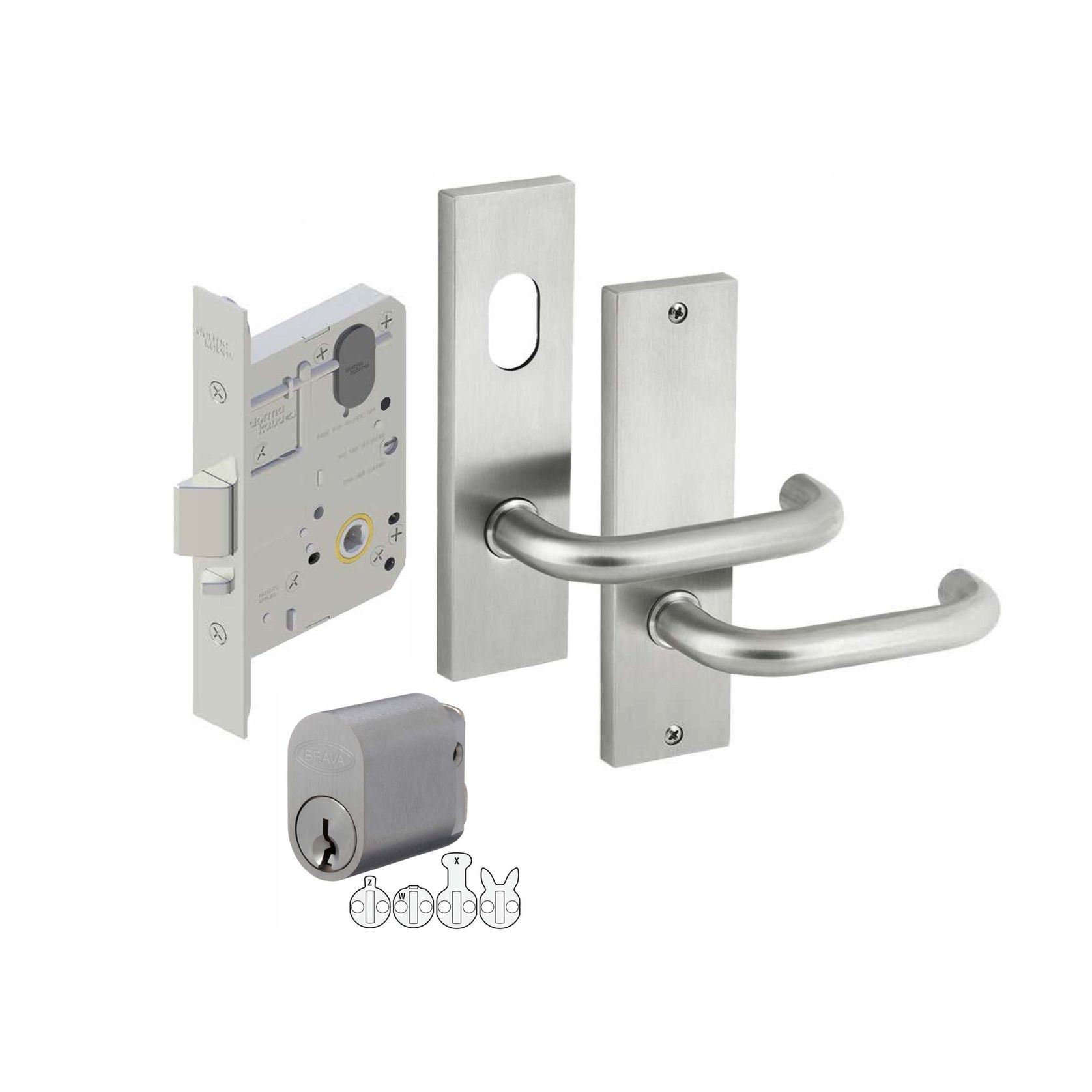 Dormakaba Storeroom Lock Kit LOCKPACKKABA1 ArchiPro AU