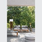 Lodge Outdoor Armchair by Atmosphera gallery detail image