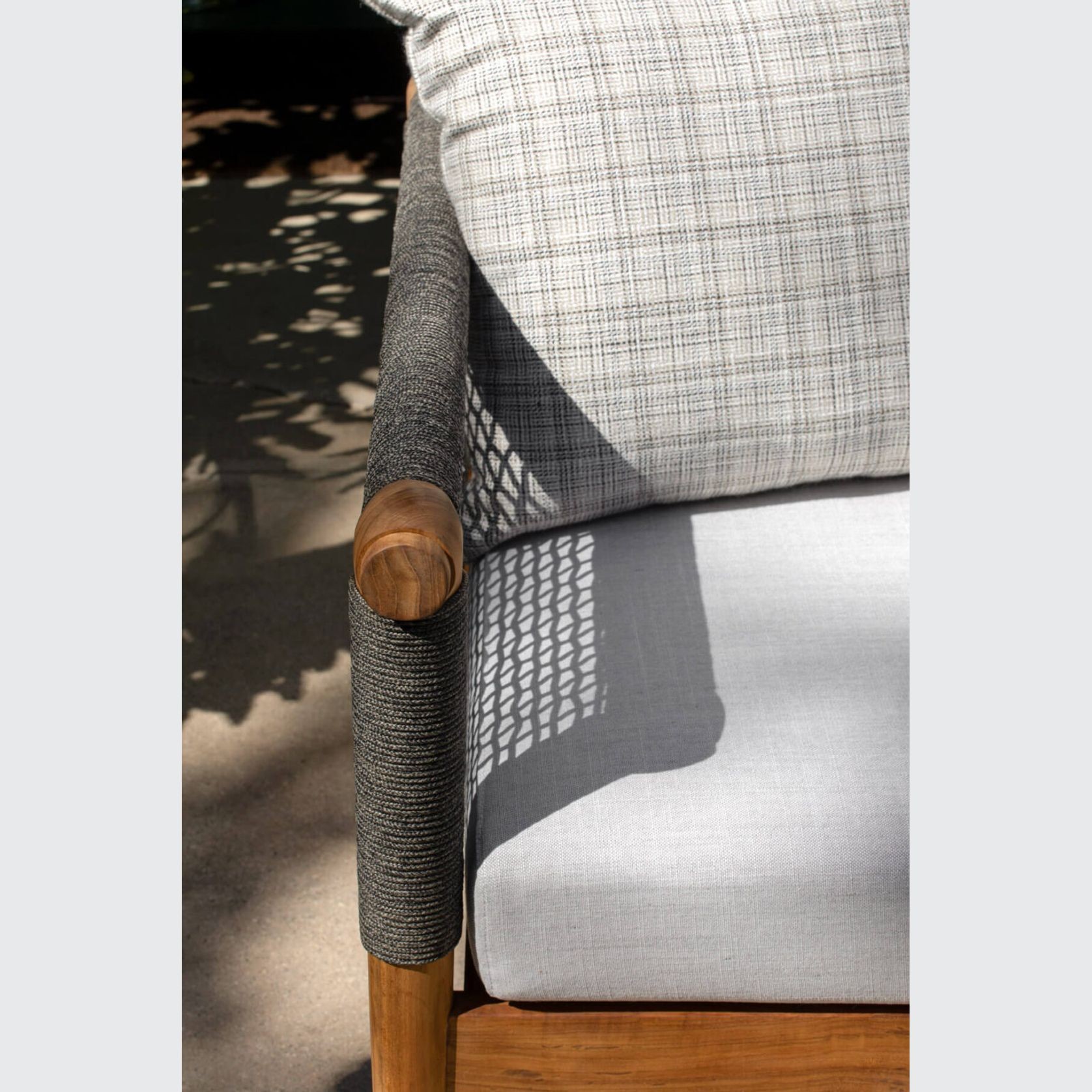 Lodge Outdoor Armchair by Atmosphera gallery detail image