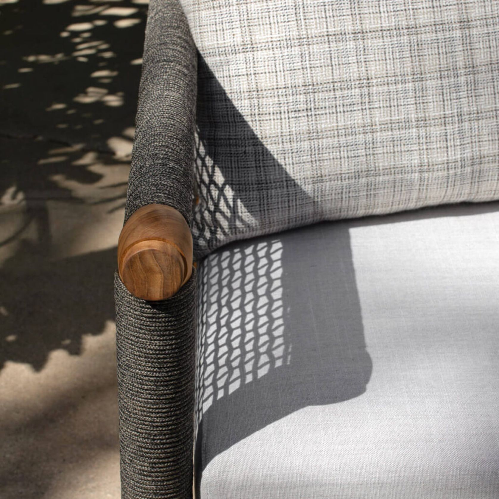 Lodge Outdoor Armchair by Atmosphera gallery detail image