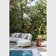 Loto Curved Modular Outdoor Sofa by Atmosphera gallery detail image