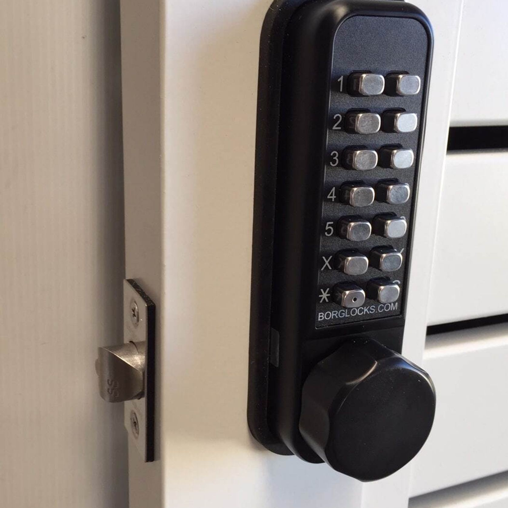 Borg Digital Door Lock Keyless Marine Grade Pro Black BL2601MGPRO gallery detail image