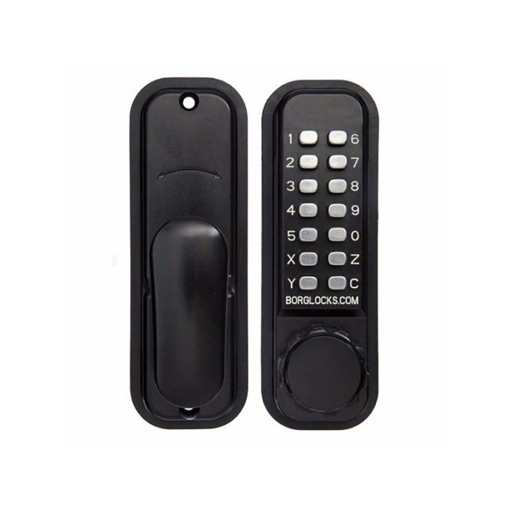 Borg Digital Door Lock Keyless Marine Grade Pro Black BL2601MGPRO gallery detail image
