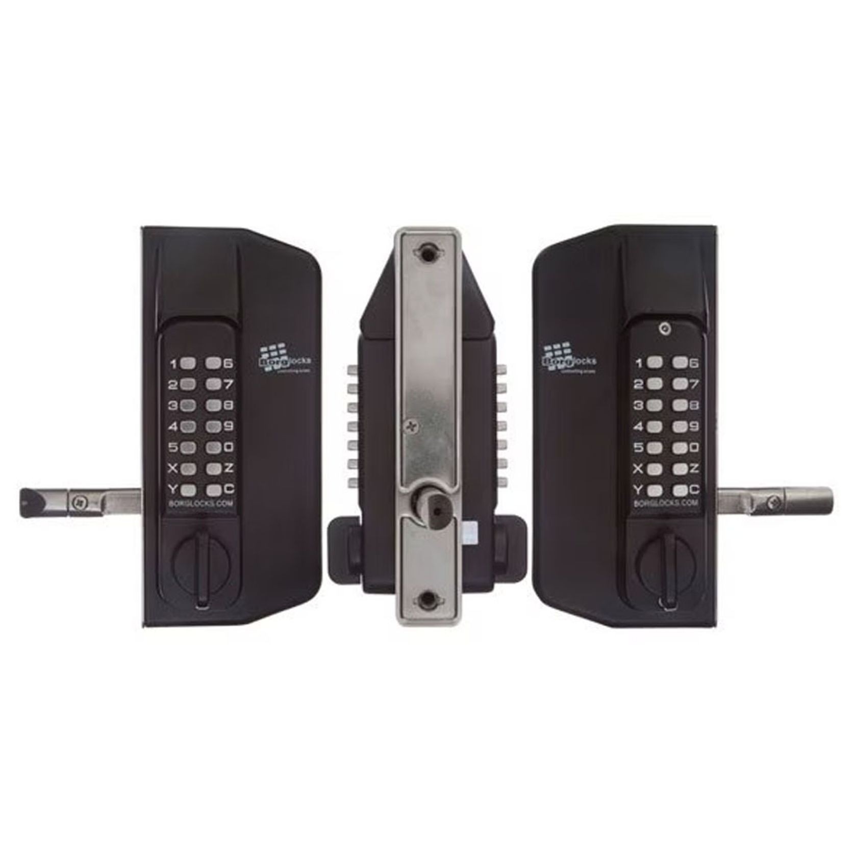 Borg Digital Gate Lock Marine Grade Black BL3150GATE gallery detail image