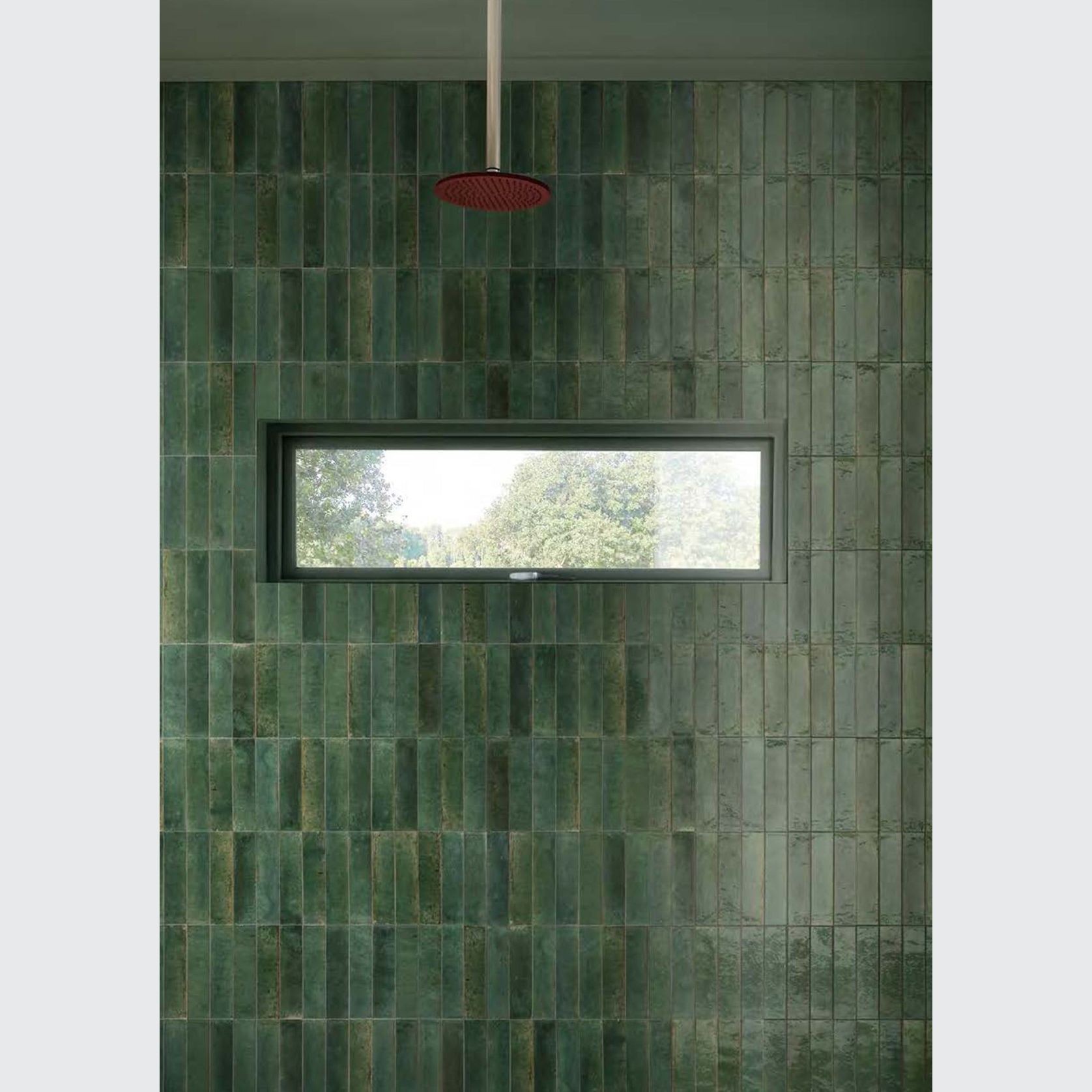 ARENDAL GREEN GLOSS 60X240 WALL TILE gallery detail image