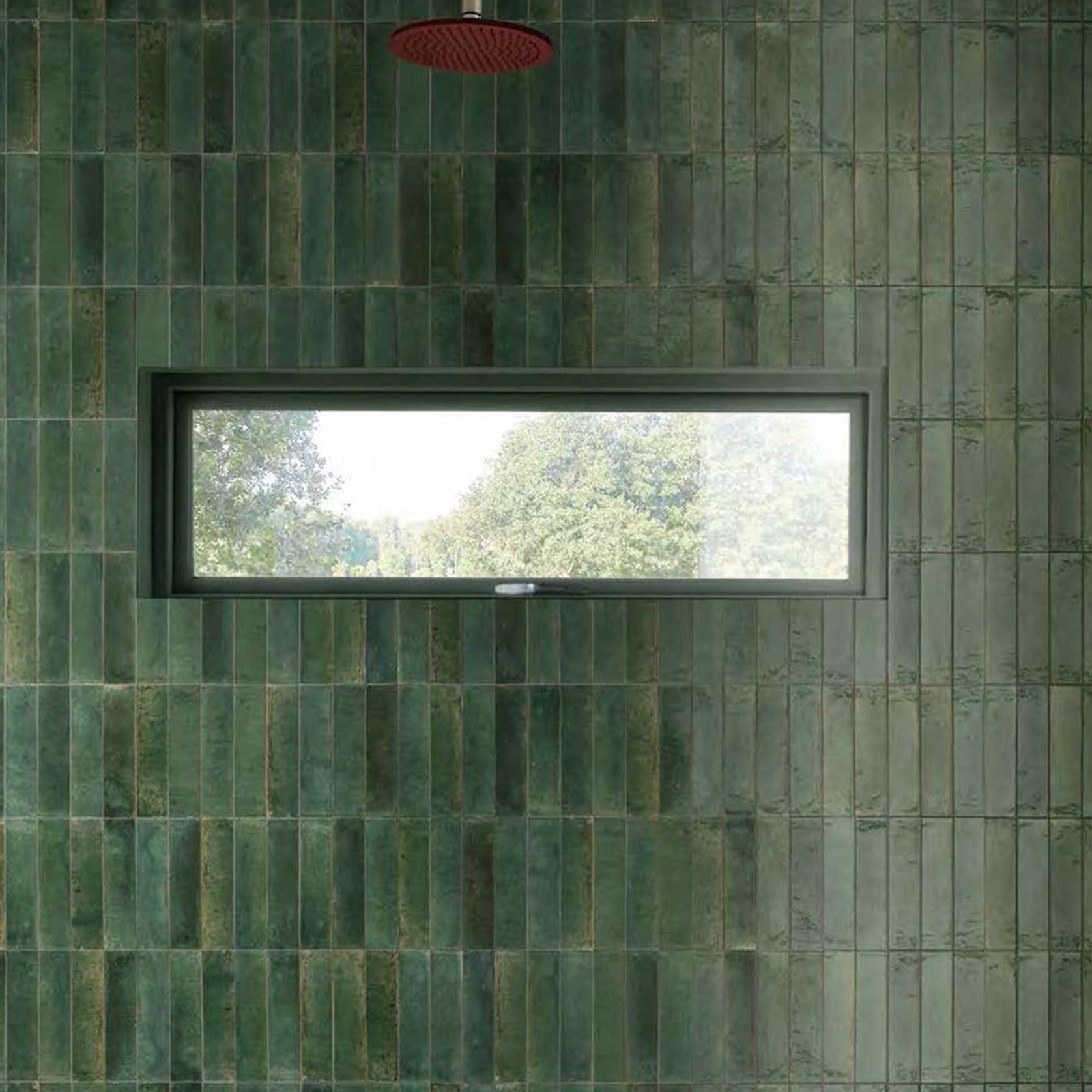 ARENDAL GREEN GLOSS 60X240 WALL TILE gallery detail image