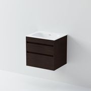 Code Luxe 600 Wall Hung Vanity | 2 Drawer gallery detail image