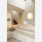 Light Silver Vein Cut Travertine Benchtop gallery detail image