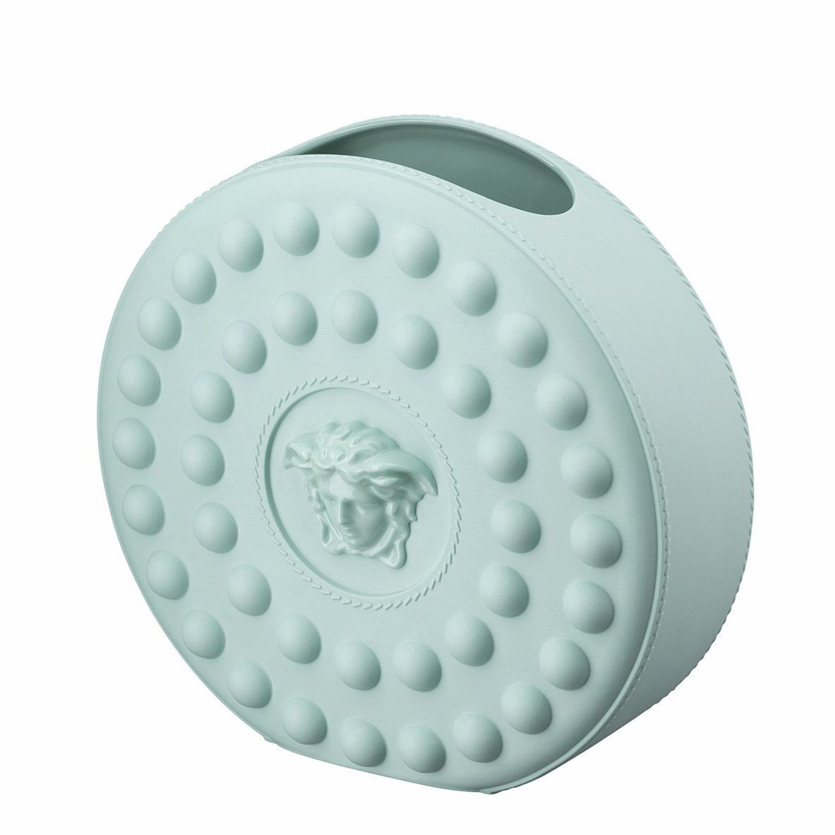 La Medusa Studded Vase Green 21cm gallery detail image