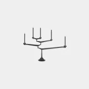 Large Spin Candelabra gallery detail image