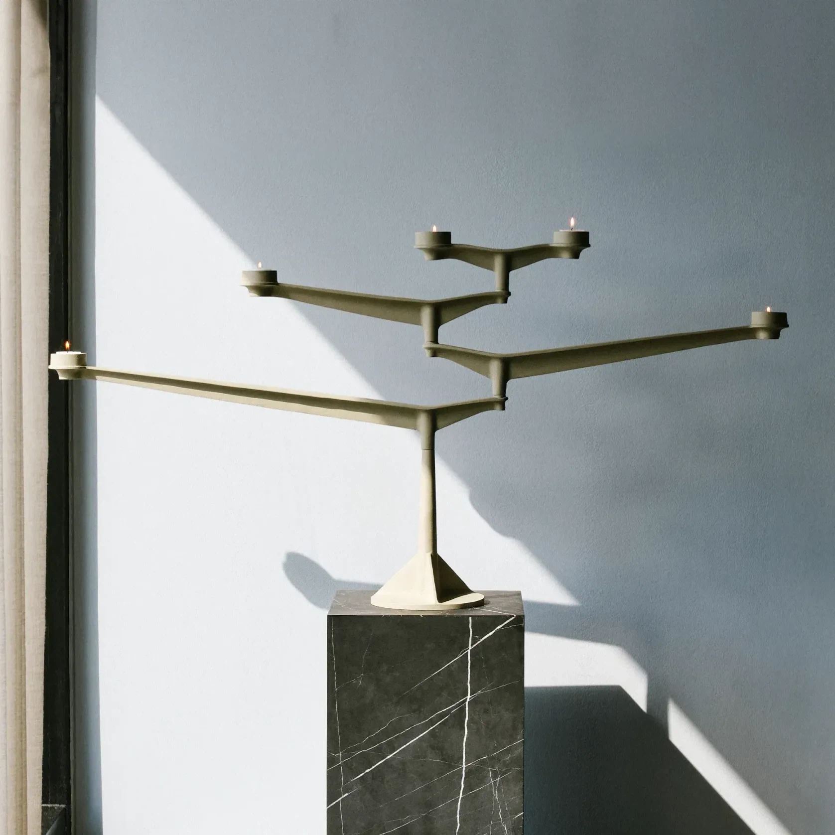 Large Spin Candelabra gallery detail image