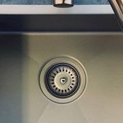 Sink Strainer $ Waste Plug Basket - PVD Brushed Nickel gallery detail image