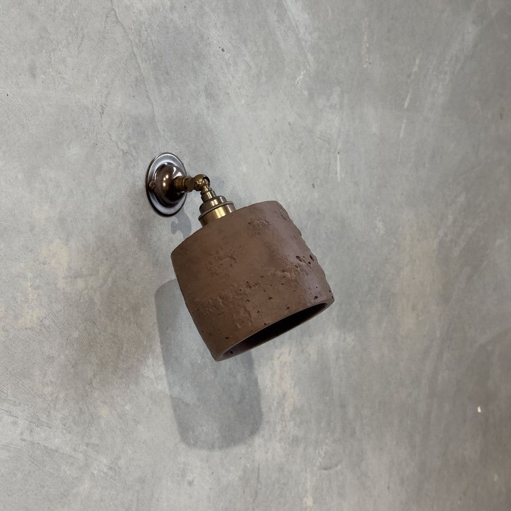 Small Myrtle Wall Light with Knuckle gallery detail image