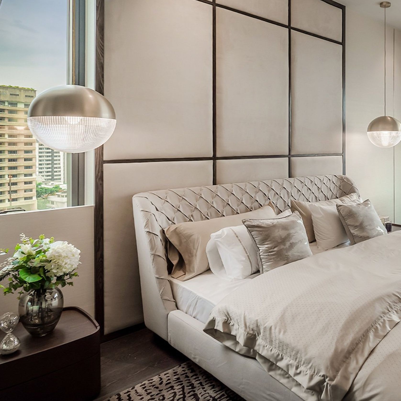 Lens Flair Pendant Light - Brushed Brass gallery detail image