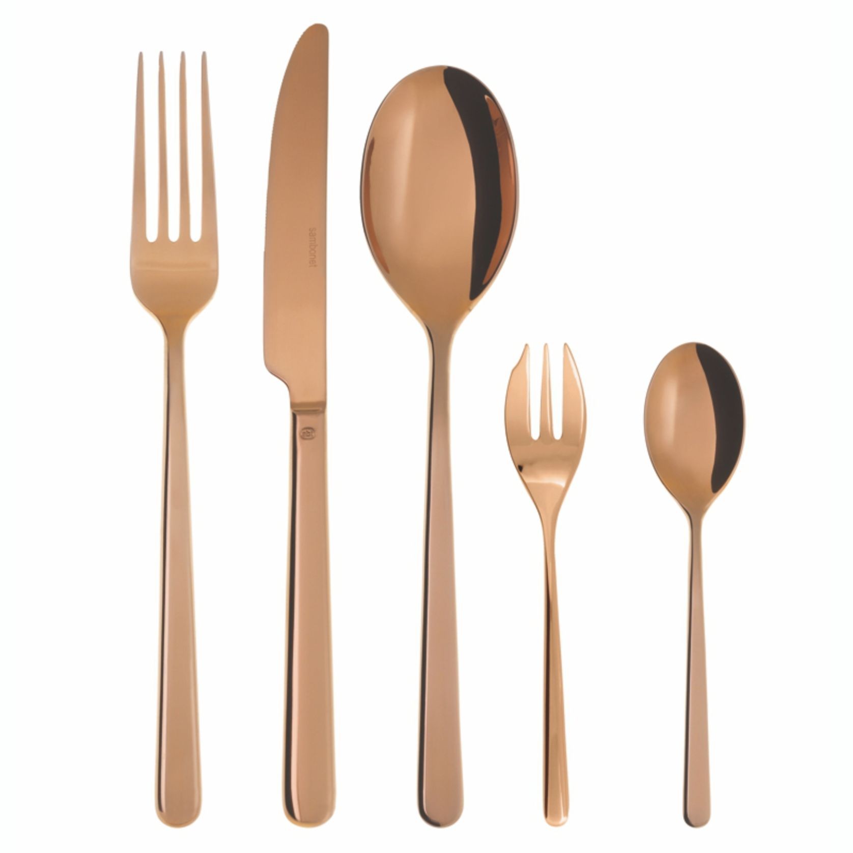 Linear PVD Copper 30 Piece Set gallery detail image