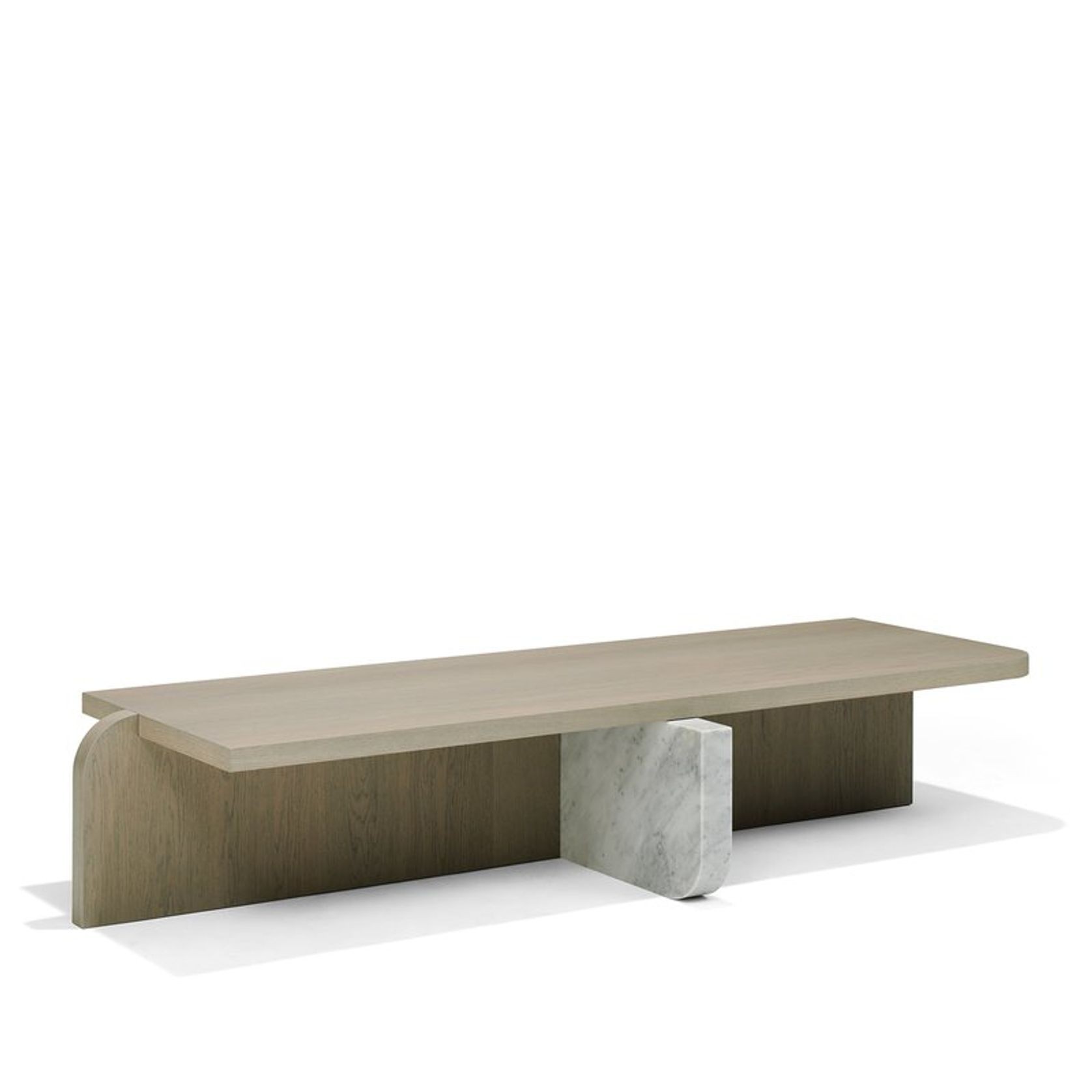 Offset coffee table gallery detail image