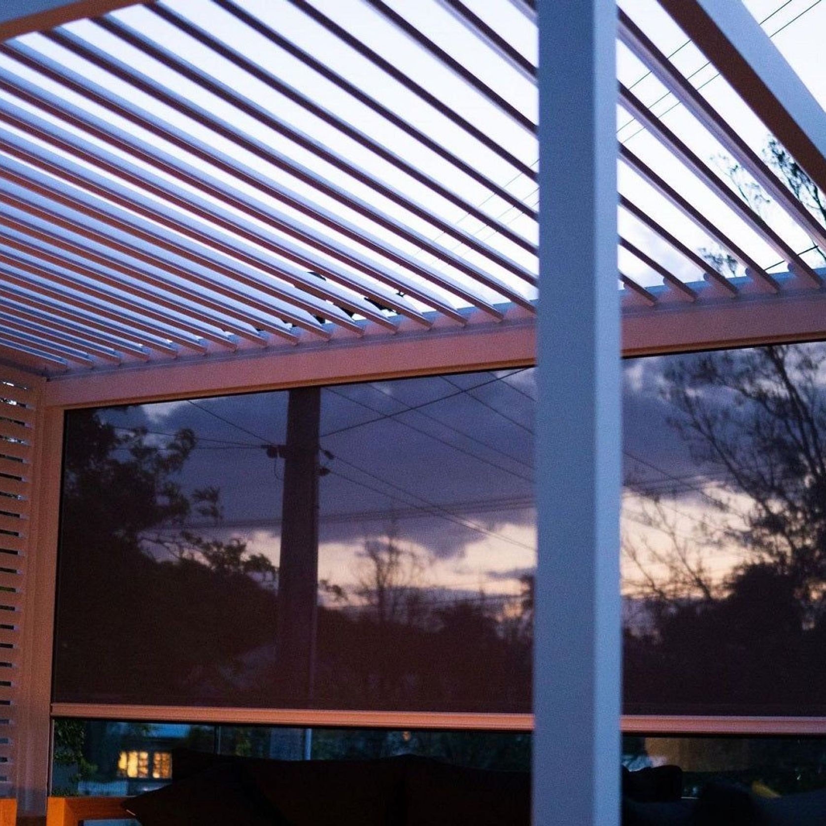 Baltic Manual Freestanding Louvre Roof Aluminium Pergola gallery detail image
